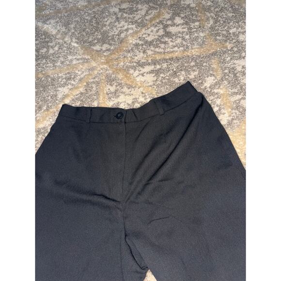 Iris Singer Collection VINTAGE black dress pants women's size 10 - Picture 4 of 7
